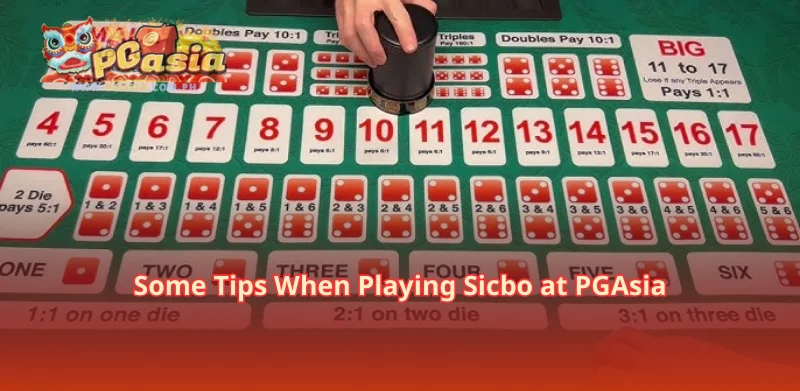 Some Tips When Playing Sicbo at PGAsia