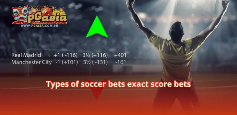 Types of soccer bets exact score bets